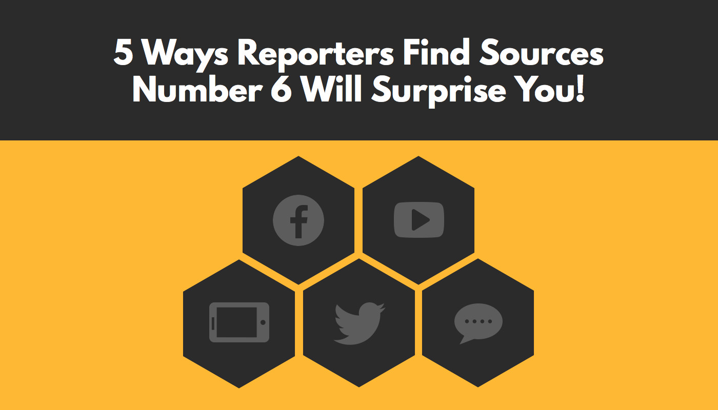 5 ways reporters find sources