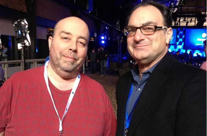 David H. Lawrence XVII was the announcer on The Price Is Right and was the puppet master on Heroes. He gave great tips on acting and podcasting at Converted conference! Great guy!